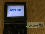 GameBoy Advance SP Onyx Black Console Nintendo Japan - Tested Working LH2703