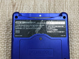 GameBoy Advance SP Azurite Blue Console Nintendo Japan - Tested Working LH2708