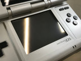 Nintendo DS Platinum Silver Console Nintendo Japan - Tested Working LH2711