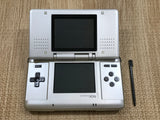 Nintendo DS Platinum Silver Console Nintendo Japan - Tested Working LH2711