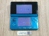 Nintendo 3DS Aqua Blue Console Nintendo Japan - With Defects LH2745
