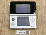 Nintendo 3DS Ice White Console Nintendo Japan - Tested Working LH2748
