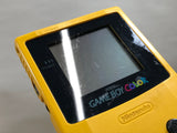GameBoy Color Yellow Console Nintendo Japan - Tested Working LH2772
