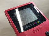 GameBoy Color Red Console Nintendo Japan - Tested Working LH2780