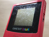GameBoy Color Red Console Nintendo Japan - Tested Working LH2780