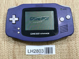 GameBoy Advance Violet Console Nintendo Japan - With Defects LH2803