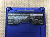 GameBoy Advance SP Azurite Blue Console Nintendo Japan - With Defects LH2859