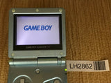 GameBoy Advance SP Pearl Blue Console Nintendo Japan - Tested Working LH2862