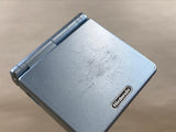 GameBoy Advance SP Pearl Blue Console Nintendo Japan - With Defects LH2863
