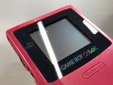 GameBoy Color Red Console Nintendo Japan - Tested Working LH2897