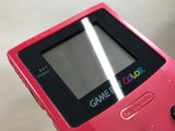 GameBoy Color Red Console Nintendo Japan - Tested Working LH2897