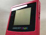 GameBoy Color Red Console Nintendo Japan - Tested Working LH2897