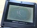 GameBoy Advance SP Onyx Black Console Nintendo Japan - With Defects LH3081 - Photo 8