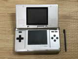 Nintendo DS Platinum Silver Console Nintendo Japan - With Defects LH3097 - Photo 2
