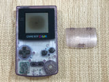 GameBoy Color Clear Purple Console Nintendo Japan - With Defects LH3121 - Photo 3