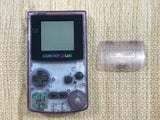 GameBoy Color Clear Purple Console Nintendo Japan - With Defects LH3123 - Photo 2