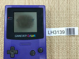GameBoy Color Purple Console Nintendo Japan - With Defects LH3139 - Photo 1