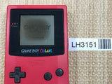 GameBoy Color Red Console Nintendo Japan - With Defects LH3151 - Photo 1