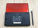 Nintendo DS Lite Crimson Black Console Nintendo Japan - With Defects LH3200 - Photo 3