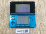 Nintendo 3DS Aqua Blue Console Nintendo Japan - With Defects LH3209 - Photo 1