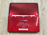 Nintendo 3DS Flare Red Console Nintendo Japan - With Defects LH3210 - Photo 3