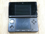 Nintendo 3DS Cosmo Black Console Nintendo Japan - With Defects LH3212 - Photo 2
