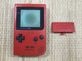 GameBoy Pocket Red Console Nintendo Japan - With Defects LH3227 - Photo 3