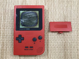 GameBoy Pocket Red Console Nintendo Japan - With Defects LH3229 - Photo 3