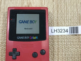 GameBoy Color Red Console Nintendo Japan - With Defects LH3234 - Photo 1
