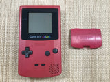 GameBoy Color Red Console Nintendo Japan - With Defects LH3235 - Photo 3