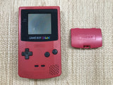 GameBoy Color Red Console Nintendo Japan - With Defects LH3237 - Photo 3