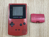 GameBoy Color Red Console Nintendo Japan - With Defects LH3239 - Photo 3