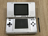 Nintendo DS Platinum Silver Console Nintendo Japan - With Defects LH3313 - Photo 2