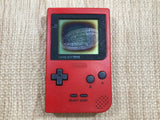 GameBoy Pocket Red Console Nintendo Japan - With Defects LH3358 - Photo 3