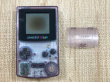 GameBoy Color Clear Purple Console Nintendo Japan - With Defects LH3369 - Photo 3