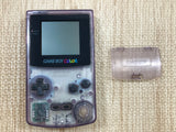 GameBoy Color Clear Purple Console Nintendo Japan - Tested Working LH3371 - Photo 2