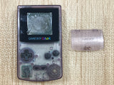 GameBoy Color Clear Purple Console Nintendo Japan - With Defects LH3372 - Photo 3