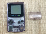GameBoy Color Clear Purple Console Nintendo Japan - With Defects LH3373 - Photo 3