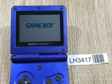 GameBoy Advance SP Azurite Blue Console Nintendo Japan - With Defects LH3417 - Photo 1
