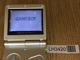 GameBoy Advance SP Platinum Silver Console Nintendo Japan - With Defects LH3420 - Photo 1