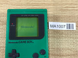 GameBoy Bros. Green Console Nintendo Japan - Tested Working MA1007