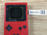 GameBoy Pocket Red Console Nintendo Japan - With Defects MA1011