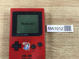 GameBoy Pocket Red Console Nintendo Japan - With Defects MA1012