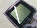 GameBoy Pocket Clear Purple Console Nintendo Japan - With Defects MA1017