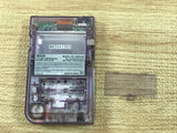 GameBoy Pocket Clear Purple Console Nintendo Japan - With Defects MA1017