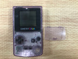 GameBoy Color Clear Purple Console Nintendo Japan - With Defects MA1026