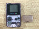 GameBoy Color Clear Purple Console Nintendo Japan - Tested Working MA1027