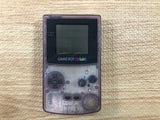 GameBoy Color Clear Purple Console Nintendo Japan - With Defects MA1029