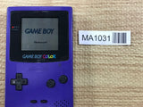 GameBoy Color Purple Console Nintendo Japan - With Defects MA1031