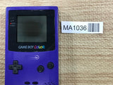 GameBoy Color Purple Console Nintendo Japan - With Defects MA1036